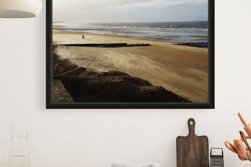 Normandy beach by Cedric Doz