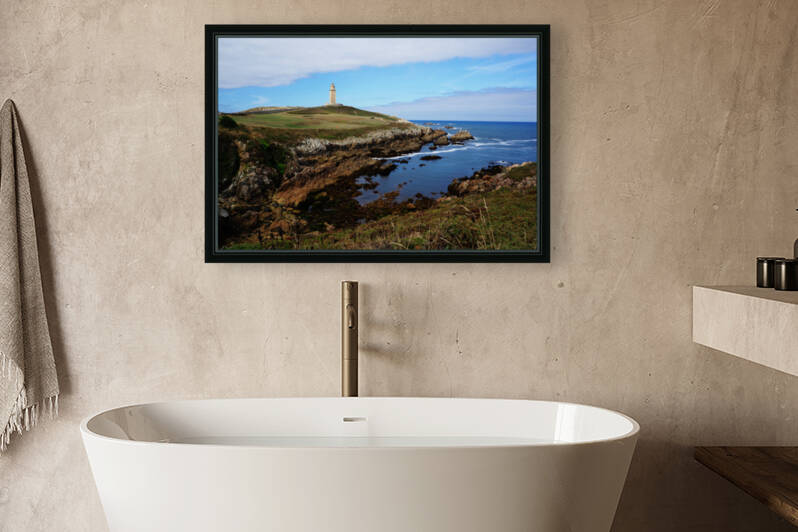 Lighthouse in Spain by Cedric Doz