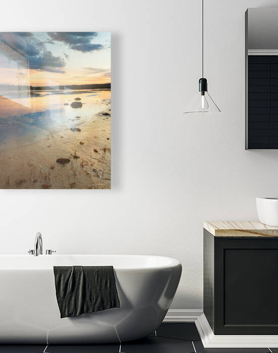 After the Storm - Seascape and clouds from Lower Lahave Nova-Scotia by Daniel Baril