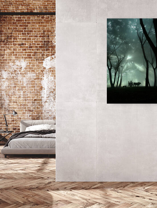 oxcart silhouette by 1x