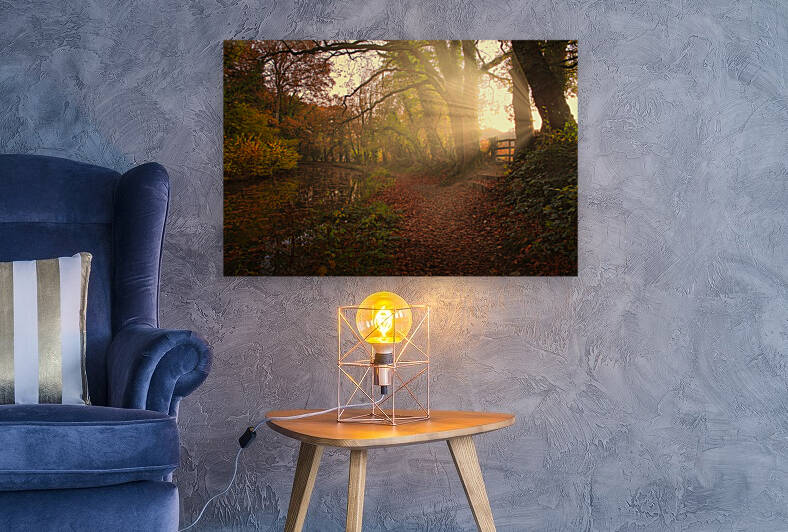 Sunset by the Canal by 1x