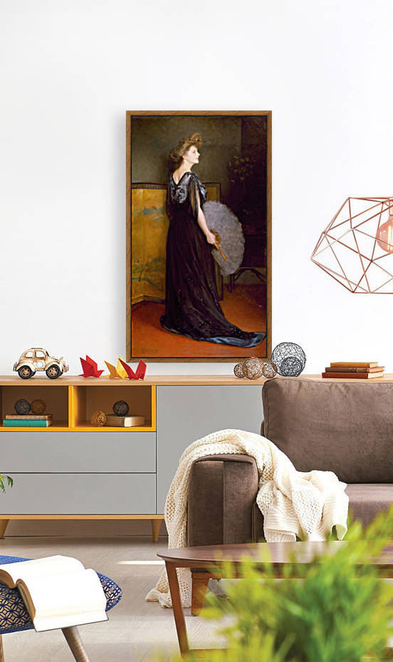 Portrait of Mrs Francis Stanton Blake by Julius LeBlanc Stewart