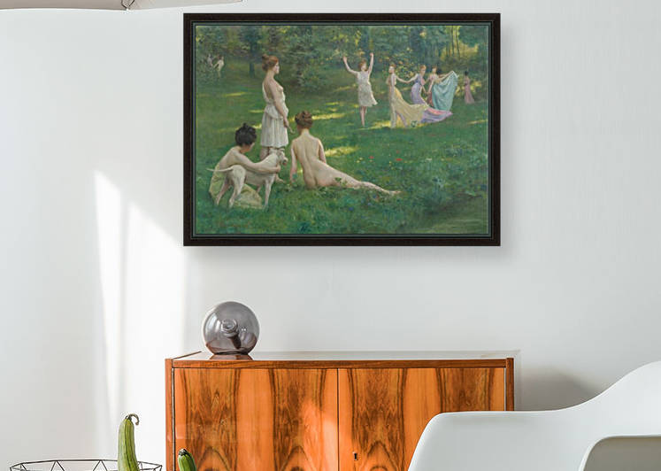 Les chasseuresses by Julius LeBlanc Stewart