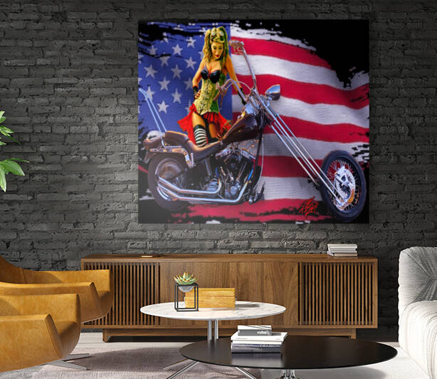 American chopper Chick by Rikki Rocx Designs