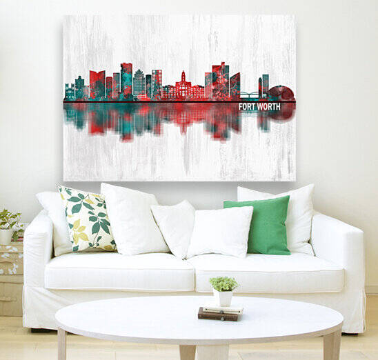 Fort Worth Texas Skyline by Towseef Dar