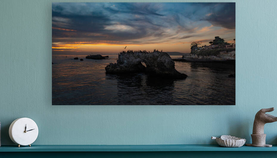 Shell Beach Sunset by dronesey