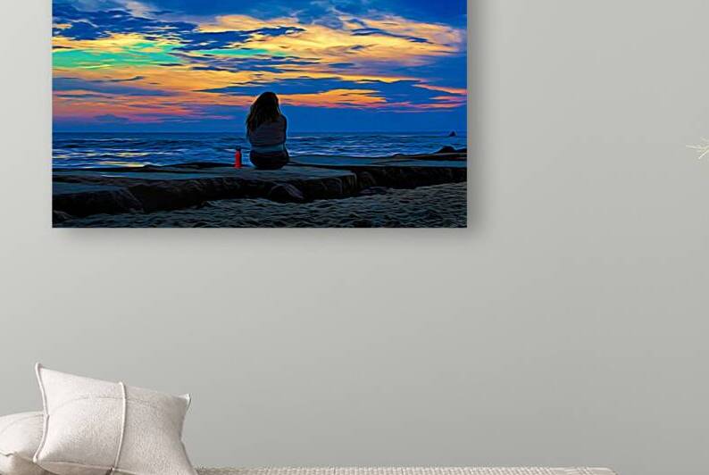 Anticipation Expressionism - Awaiting the New Day by Bill Swartwout Photography