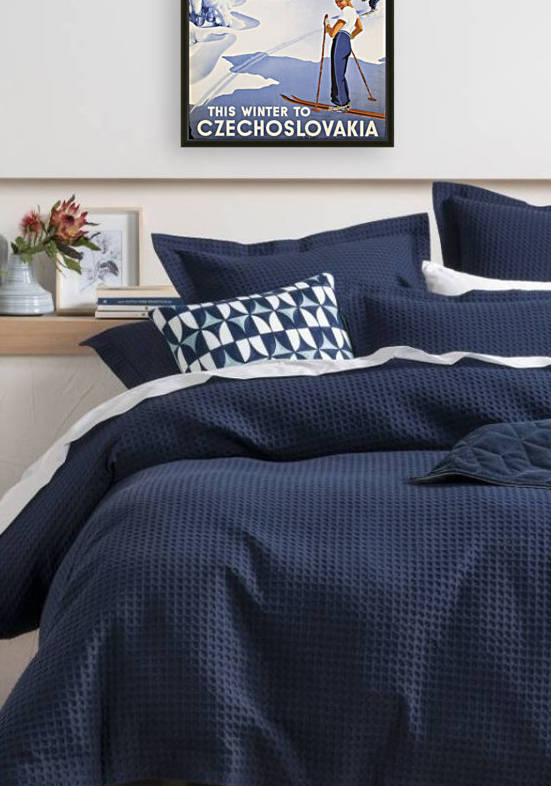 This Winter to Czechoslovakia poster in 1930 by VINTAGE POSTER