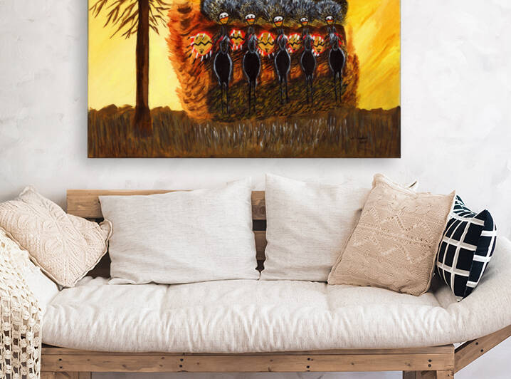 Warrior Gathering by Susan Rook Lundell