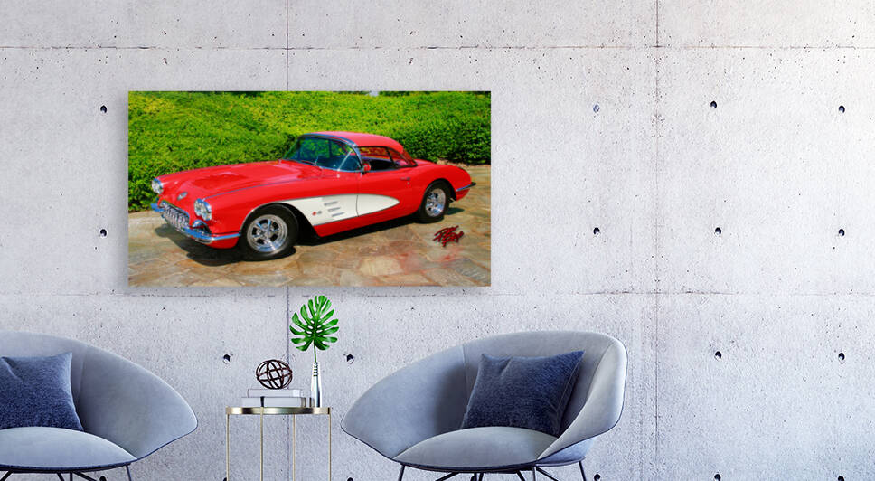 58 Vette  Classic by Rikki Rocx Designs