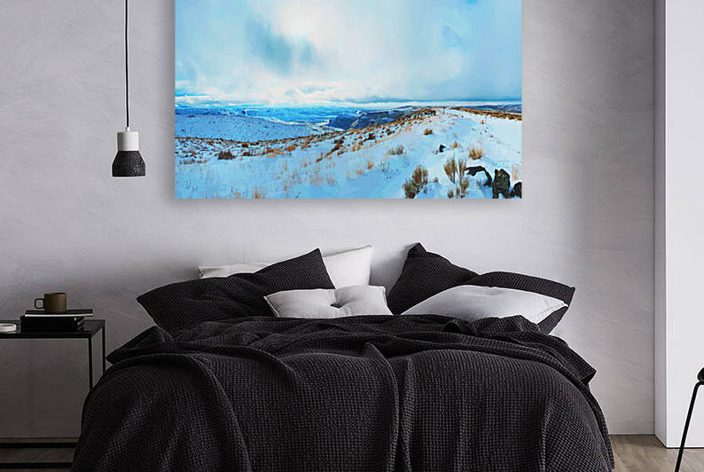 High Desert Winter Snow by ArcheanArt