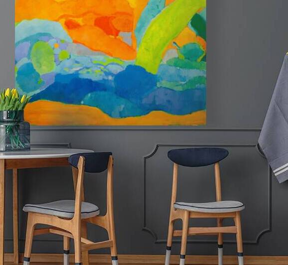 Abstract Beach by Jacob Farkas