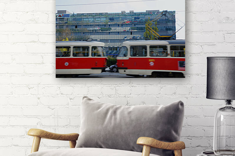 Prague tramway by Cedric Doz