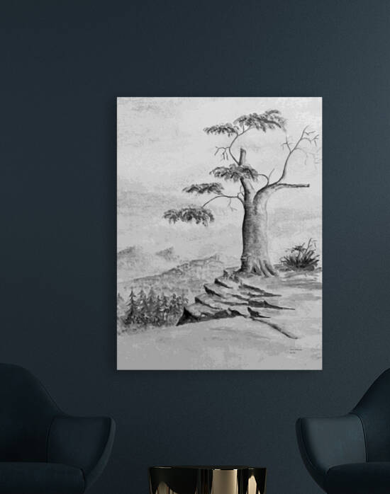 Mountain Top Tree  by ArcheanArt