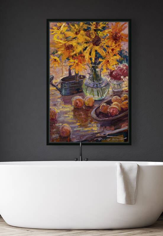 Sunflowers in the Morning - Barry Thomas by OWNR Art Collective