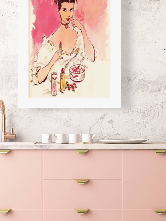 Vintage Women no make up by Scandinavian Design