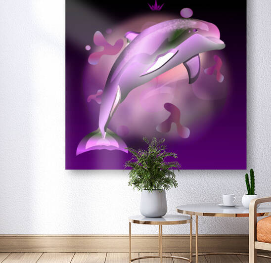 DripDrop Dolphin by Alan Carmichael