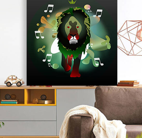 Lazer Lion by Alan Carmichael