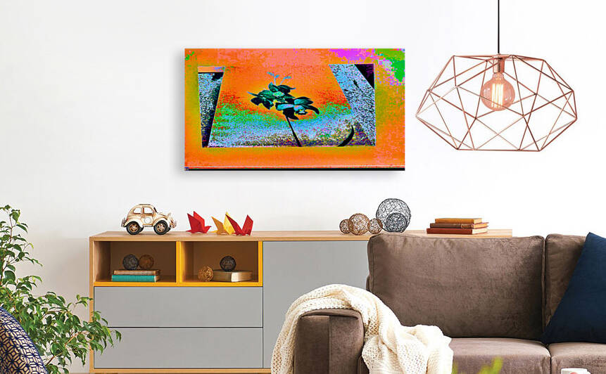 ORANGE ORCHID  by desetoiles10