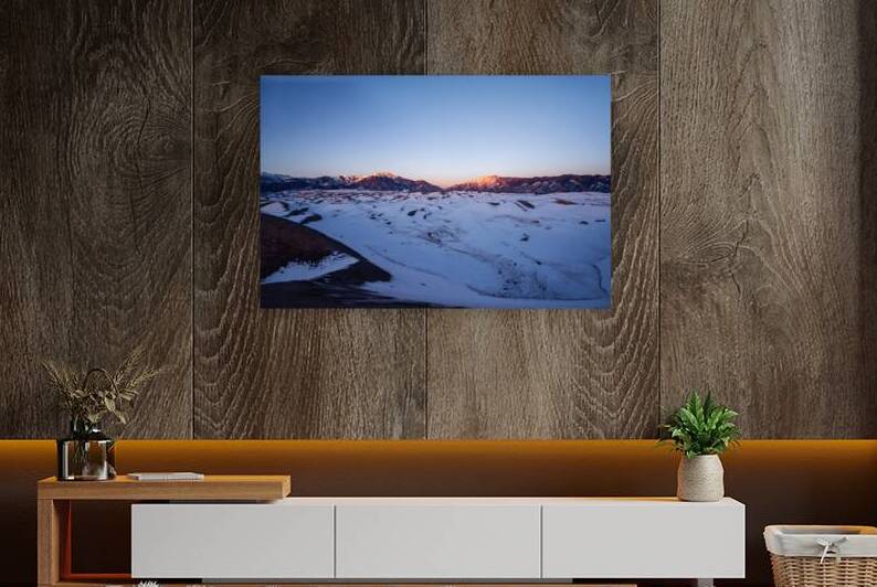 Winter Sunset in the Great Sand Dunes by Noah Lang