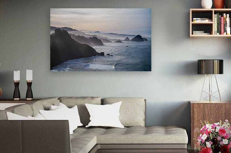 Hazy Oregon Coast by Noah Lang