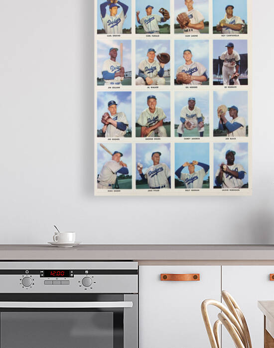 1955 BROOKLYN DODGERS Program  by The Dinger Studios