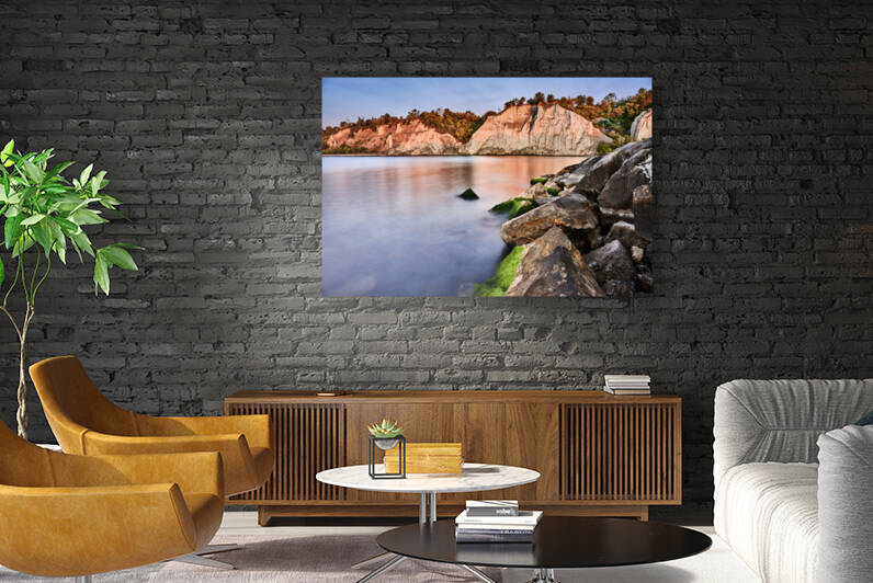 Scarborough Bluffs at dusk by Yahya Hisham