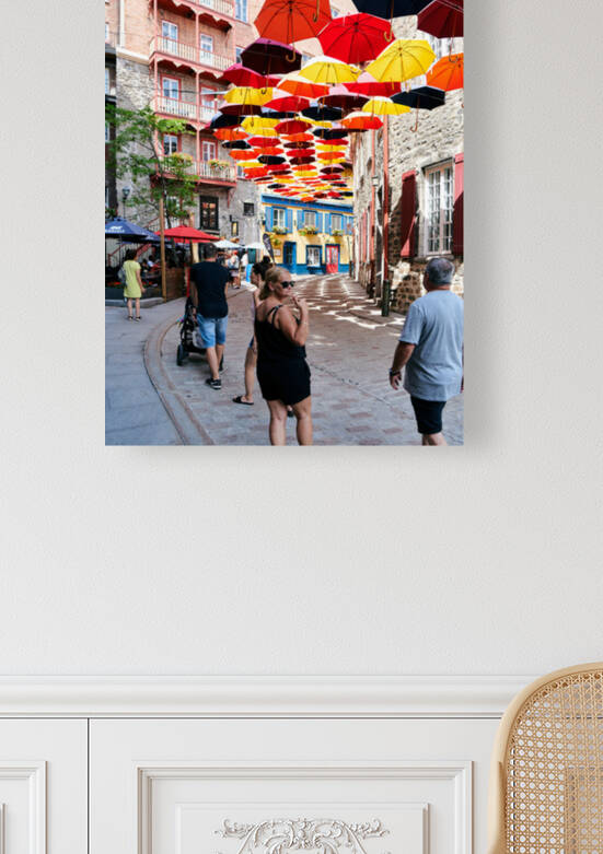 Street of umbrellas by Yahya Hisham