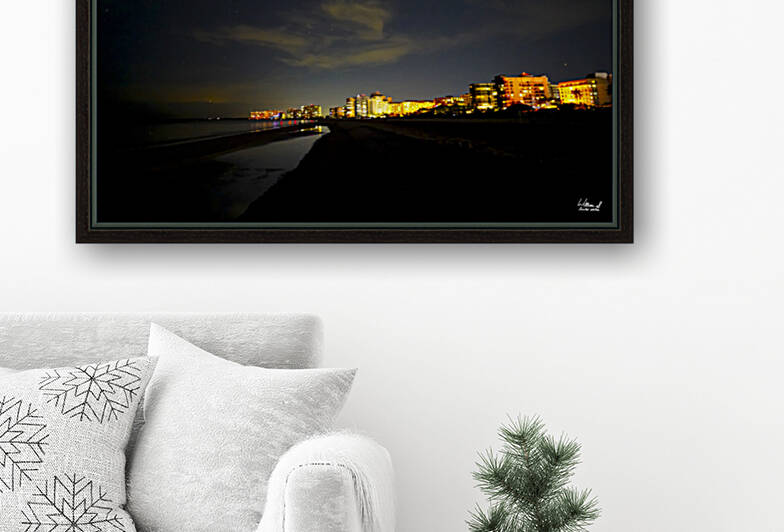 Quiet Reflections Along the Beach -  The Marco Island Collection  Limited Edition Rare from Original Oil Painting on Canvas William Robert Stanek by 360 Studios