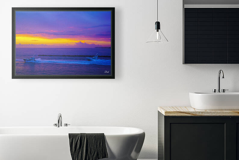 Running to the Chase - Sailfishing -  The Gold & Treasure Coast Collection Limited Edition Rare from Original Oil Painting on Canvas  - William Robert Stanek by 360 Studios