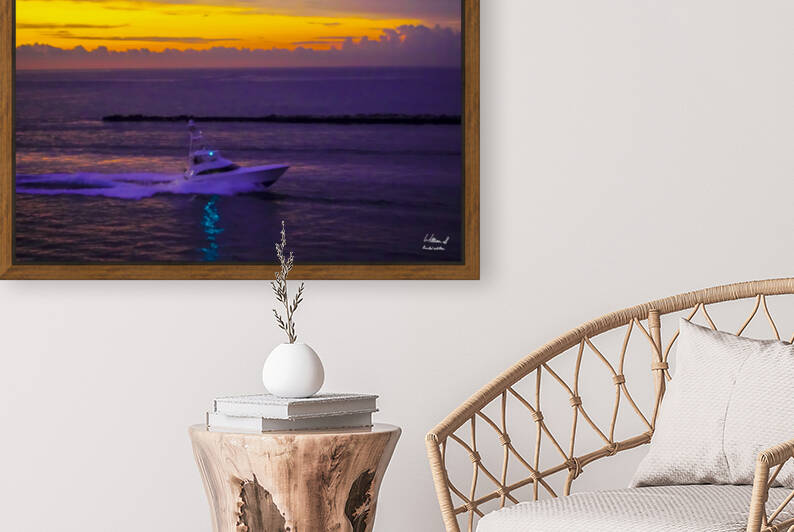 The Light Shines On -  The Gold & Treasure Coast Collection Limited Edition Rare from Original Oil Painting on Canvas  - William Robert Stanek by 360 Studios