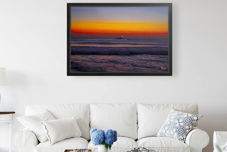 Run Fast the Night Comes -  The Singer Island West Palm Collection  Limited Edition Rare from Original Oil Painting on Canvas William Robert Stanek by 360 Studios