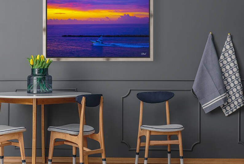 See the Dawn Coming -  The Gold & Treasure Coast Collection Limited Edition Rare Mixed from Original Painting on Canvas - William Robert Stanek by 360 Studios