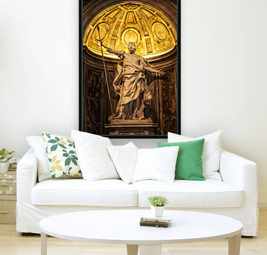 Statue in St. Peter's Basilica; Rome, Italy by PacificStock