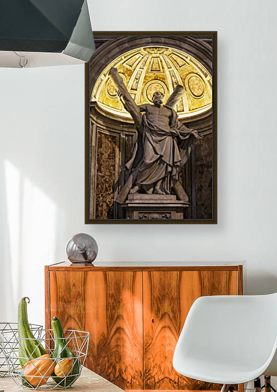 Statue of Saint Andrew, St. Peter's Basilica; Rome, Italy by PacificStock