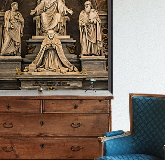 Monument to Pius VIII, Saint Peter's Basilica; Rome, Italy by PacificStock