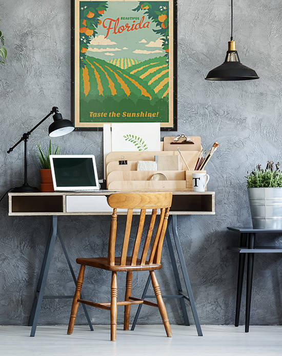 Beautiful Florida Taste the Sunshine by VINTAGE POSTER