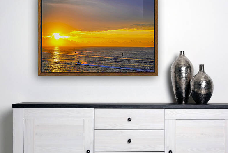 Tear My World Apart - The Florida Coast and Keys Collection Limited Edition Rare from Original Oil Mixed Media Painting on Canvas by 360 Studios