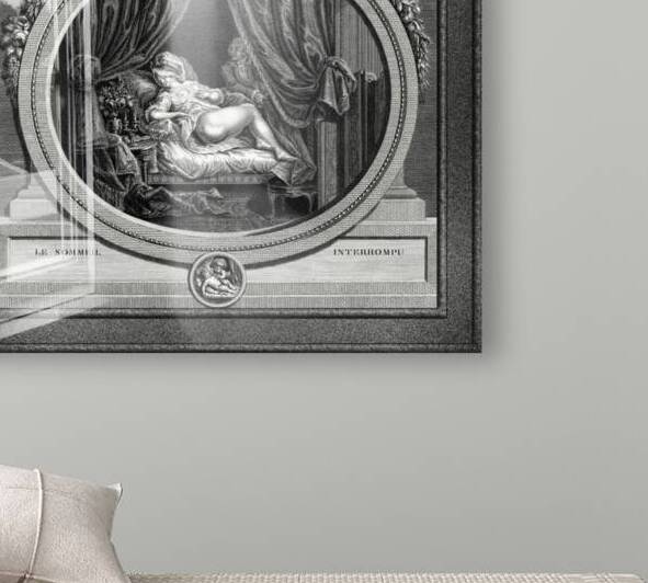 Dambrun - Le sommeil Interrompu by Francois Queverdo Remastered Xzendor7 Classical Fine Art Old Masters Reproductions by xzendor7