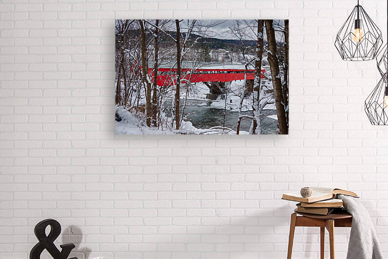 Taftsville covered Bridge VT 10 by Jeff Folger