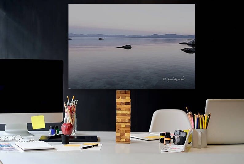 Lake Tahoe Sunrise by April Kanschat