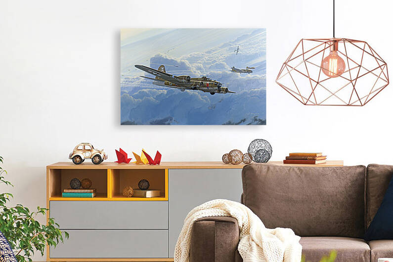 The Zoot Suiters: B-17 print by Steven Heyen