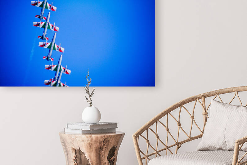 Italian Frecce Tricolori aerobatics team by Stefano Senise Photography