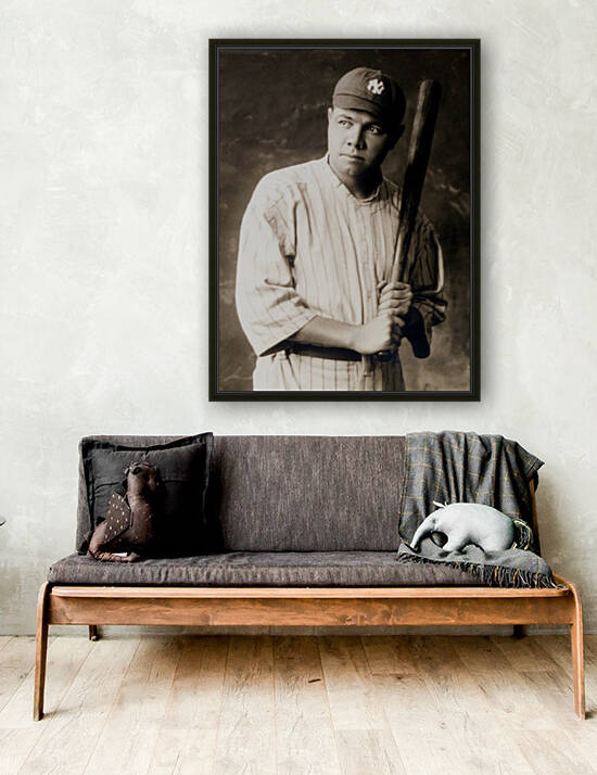 1920 Babe Ruth Photo by Row One Brand