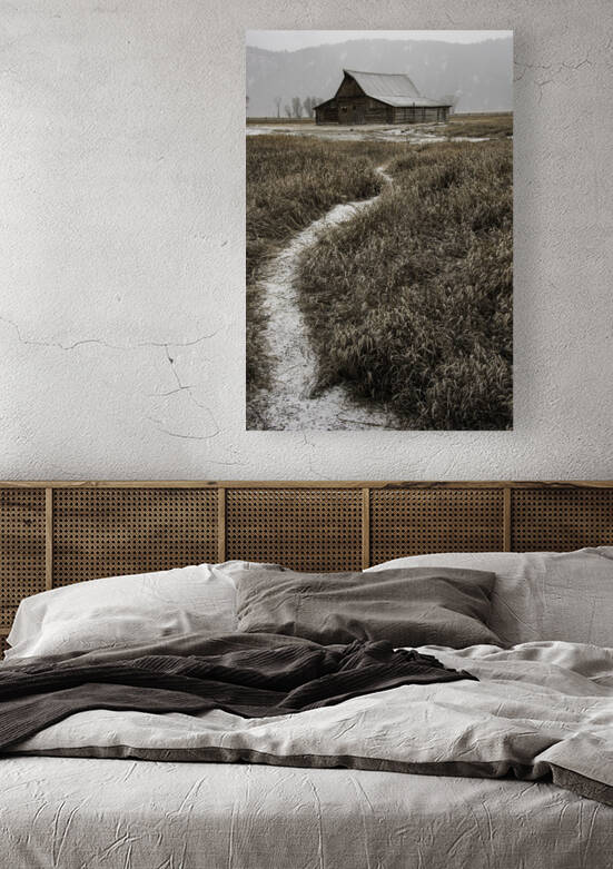  DSC9166   snowy barn small by Phillip A Snider Photography