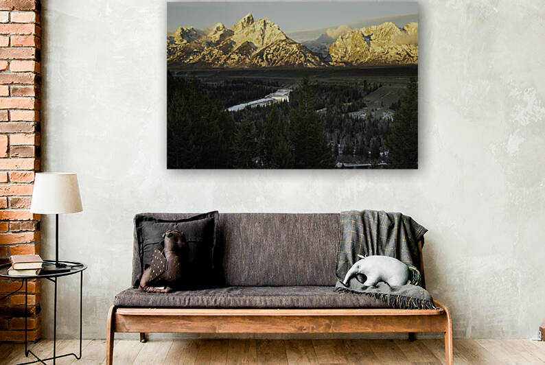 DSC 0153 1 sunrise dodged the line 20x30 sat by Phillip A Snider Photography