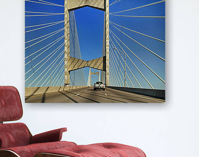 Dames Point Napolean Bonaparte Broward  Bridge by Bill Swartwout Photography