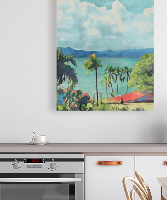 TROPICAL SEASHORE LANDSCAPE by Sibcod