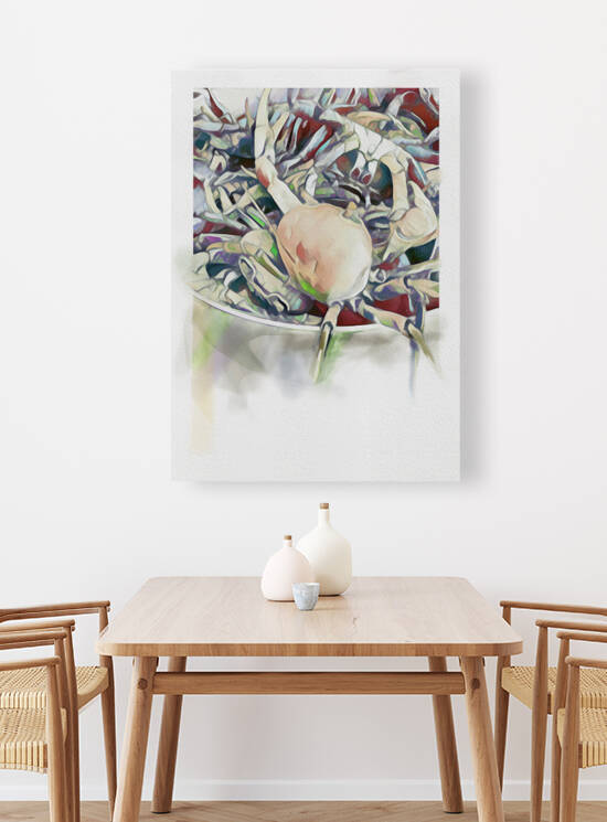 RUNAWAY CRAB portait format by Sibcod