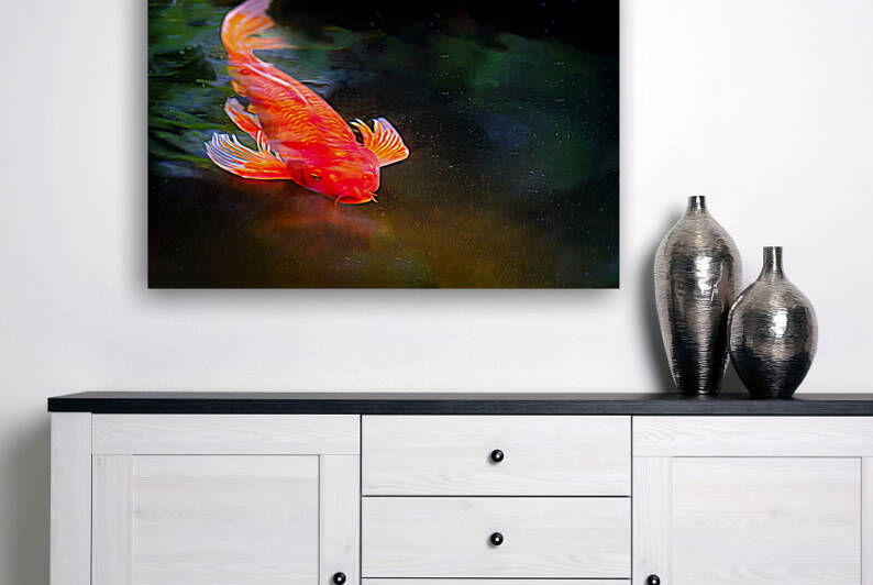 Orange Koi by Kyle Arrowood